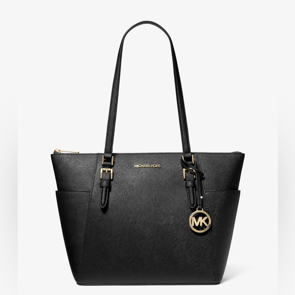 Michael Kors Charlotte Tote Bag Black NOWT‎